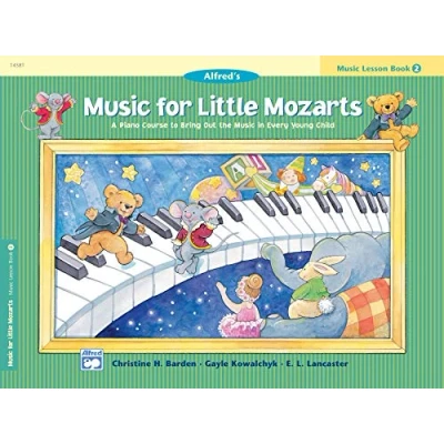 Afbeelding van MUSIC FOR LITTLE MOZARTS LESSON BOOK 2 PIANO