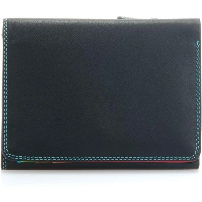 Afbeelding van Mywalit Medium Tri Fold Wallet Portemonnee Black/ Pace