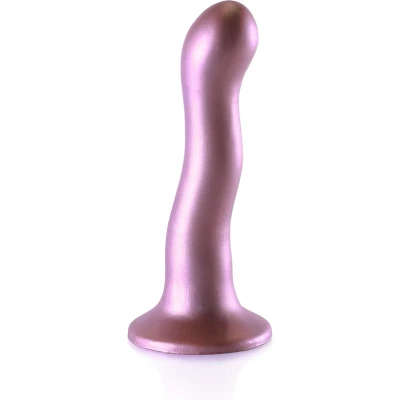 Afbeelding van Ultra Soft Silicone Curvy G Spot Dildo 7&#039;&#039; / 17 cm