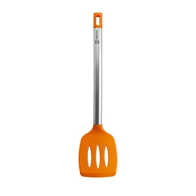 Afbeelding van BRA Efficient Spatel, roestvrij staal, nylon en siliconen, oranje, 36,5 cm