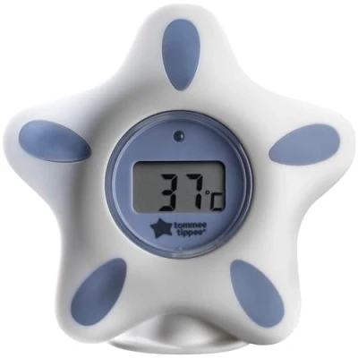 Afbeelding van Tommee Tippee dichter bij de natuur bad en kamer thermometer, wit
