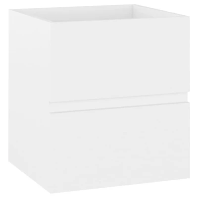 Afbeelding van vidaXL Wastafelkast 41x38,5x45 cm bewerkt hout wit