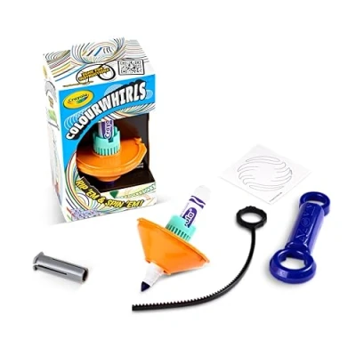 Afbeelding van Crayola ColourWhirls Hobbypakket Set met 1 Whirligig Assorti Kleuren