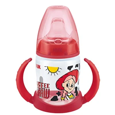 Afbeelding van NUK Disney First Choice Learner Cup Sippy 6 18 maanden Lekvrije siliconen tuit Anti koliek BPA vrij 150 ml Jessie (Toy Story)