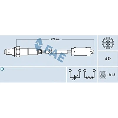 Afbeelding van Fae Lambda sonde 77326