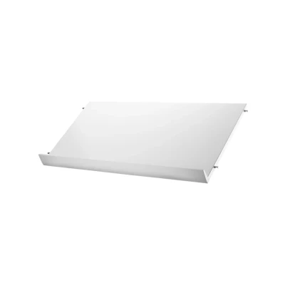 Afbeelding van String tijdschriftenrek hout wit, 78x30cm