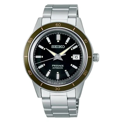 Afbeelding van Seiko Presage SRPG07J1 herenhorloge Automaat groene wijzerplaat 40,8 mm