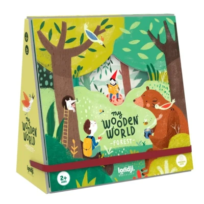 Afbeelding van Londji speelset my wooden world forest