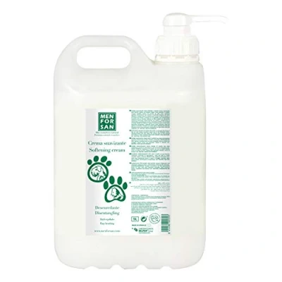 Afbeelding van MENFORSAN Gladmakende Ontwarrende Crème voor Honden Conditioner Vergemakkelijkt het borstelen Zijdezachte en Glanzende Vacht 5L