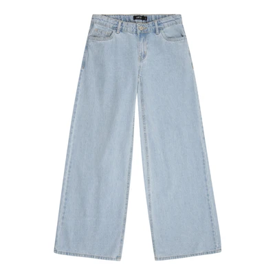 Afbeelding van Nlfkizza DNM Lw Wide Pant Noos, blauw (light blue denim), 158