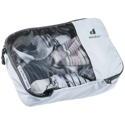 Afbeelding van Deuter Mesh Zip Pack 3 Organizer Tin Black Zwart Overige Rugzakken