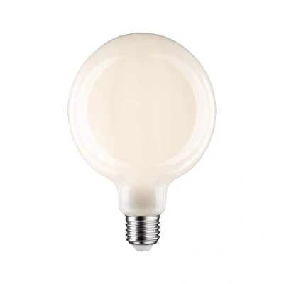 Afbeelding van Paulmann 28627 LED lamp filament G125 7W klassiek verlichtingsmiddel dimbaar opaal 2700 K warmwit E27