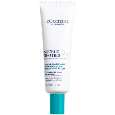 Afbeelding van L&#039;OCCITANE Reotier Fluide MAT Dagcrème, Maat: 50 ml,