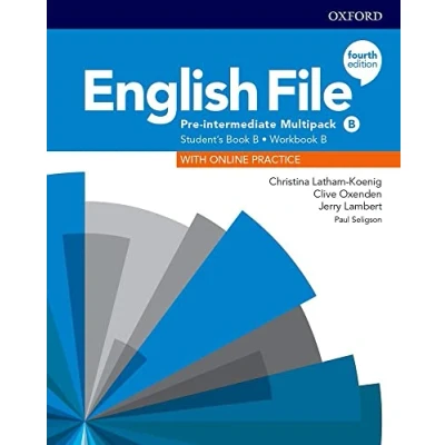 Afbeelding van English File 4 Th Ed: Pre Intermediate. Student&#039;s Book/Workbook Multi Pack B