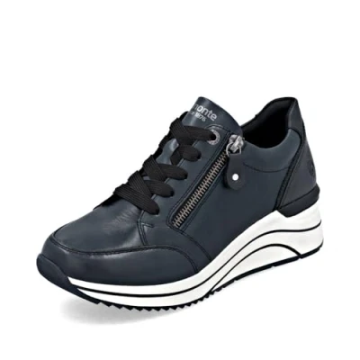 Afbeelding van Remonte D0t03 Sneakers voor dames, blauw 15, 43 EU Weit