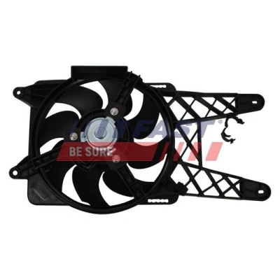 Afbeelding van FAST FT56120 Radiator Ventilator 280mm 120W Met ventilatorraamwerk FIAT: Seicento / 600 Hatchback (187) Elektro, 0.9, 1.1 1997 2010