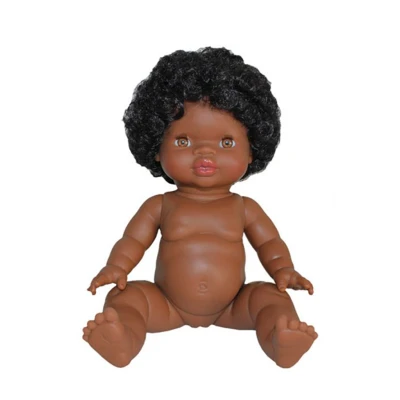 Afbeelding van Minikane Pop Jahia Gordi Afro Haar