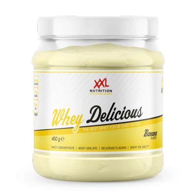 Afbeelding van XXL Nutrition Whey Delicious Banana 450GR
