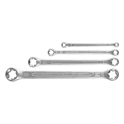 Afbeelding van Yato, Spanner, TORX RINGSLEUTELSET 4ST E6E24 (13 mm, 10 14 17 12 11 mm)