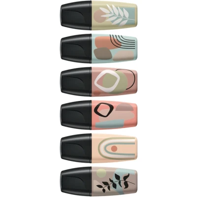 Afbeelding van Mini Naturevibes Markeerstift Assorti 6 Stuks per 3