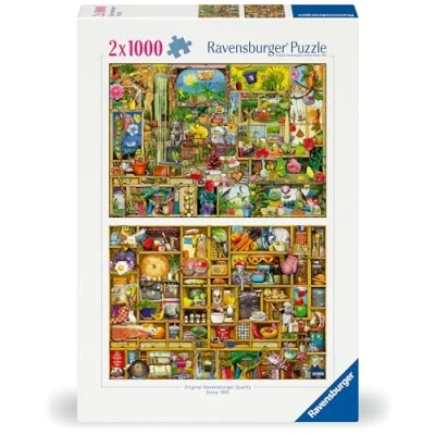 Afbeelding van Ravensburger Colin Thompson 12000381 Puzzel met 2 x 1000 stukjes voor volwassenen en kinderen vanaf 14 jaar