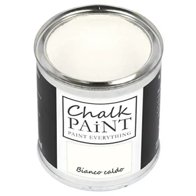 Afbeelding van CHALK PAINT EVERYTHING warmwit 250 ml zonder papier, gemakkelijk te verven alle materialen