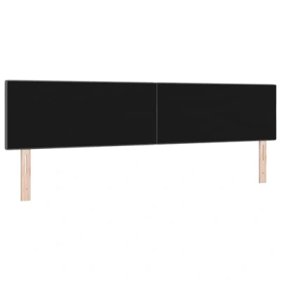 Afbeelding van vidaXL Hoofdbord Knopen Getuft Donkergrijs 200 cm Stof