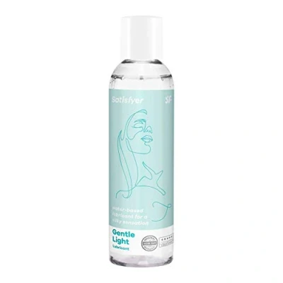 Afbeelding van Satisfyer Gentle Light glijmiddel voor dames, op waterbasis, condoomverdraagzaam, zijdeachtig, 150 ml