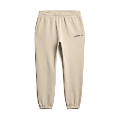 Afbeelding van Superdry Mannen Joggingbroek met Klein Logo Beige Grootte: M