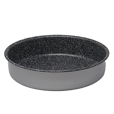 Afbeelding van NAMAI bakplaat voor luchtfriteuse 20 cm vaatwasmachinebestendig oven aluminium steenlook (20 cm)