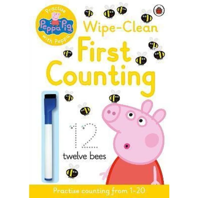 Afbeelding van Peppa Pig: Practise with Peppa: Wipe Clean First Counting