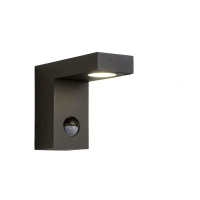 Afbeelding van Lucide TEXAS IR Wandspot Buiten LED 1x6W 3000K IP54 Antraciet