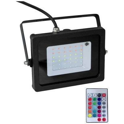 Afbeelding van Eurolite LED Breedstraler IP FL 30 SMD RGB met afstandsbediening