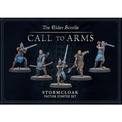 Afbeelding van The Elder Scrolls: Call To Arms Stormcloak Hard Starter Set Miniature Game Ongeschilderd
