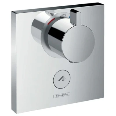 Afbeelding van Hansgrohe ShowerSelect thermostaat afbouwdeel met stopkraan voor 1