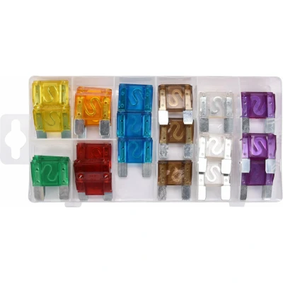 Afbeelding van YATO maxi autozekeringen assortiment zekeringenset YT 83140 24 stuks