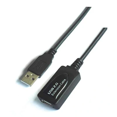 Afbeelding van AISENS A101 0019 kabel USB 2.0 verlengkabel met versterker (10 m, chipset gevorderden) zwart