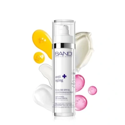 Afbeelding van Bandi&#039;s Anti rimpel BB crème SPF 30 is een innovatieve met collageen voor hydratatie en bescherming tegen veroudering. Het egaliseert de huidtint perfect dagelijks gebruik.