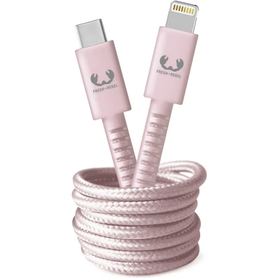 Afbeelding van Fresh &#039;n Rebel Usb c naar lightning 2m Smokey Pink