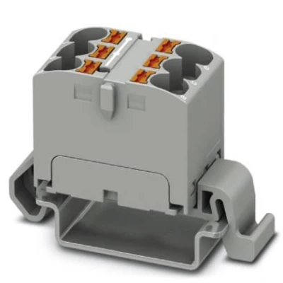 Afbeelding van Verdeelblokken PTFIX 6X4 NS35A GY Phoenix Contact Inhoud: 10 stuk(s)
