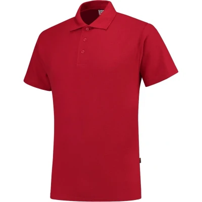 Afbeelding van Tricorp Poloshirt PP180/201003 50/50 Rood mt.S