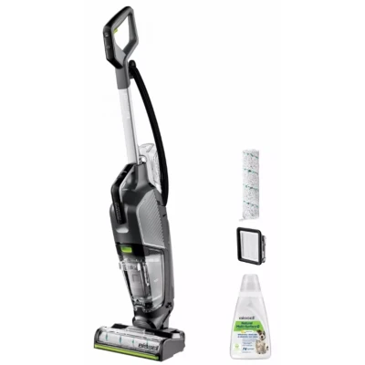 Afbeelding van BISSELL CrossWave HydroSteam Pet Vloerreiniger Multi oppervlak Steelstofzuiger Reinigingsmachine voor Karpetten &amp; Harde Vloeren Tapijtreiniger Stofzuiger met Dweilfunctie 3 in 1 Vlekkenreiniger Vacuum Cleaner Stoomreiniger 3527N