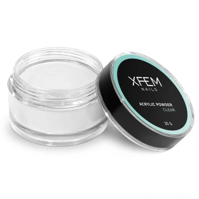 Afbeelding van XFEM Acryl Poeder Professional Nail System 35g. Clear