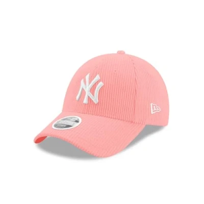 Afbeelding van New Era York Yankees MLB Fashion Cord Pink 9Forty Adjustable Women Cap One Size