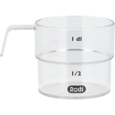 Afbeelding van Rosti Mensura Deciliter maat Dia 6 cm 100 ml Helder