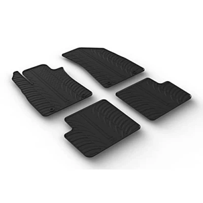 Afbeelding van Rubbermatten compatibel met MG ZS 2017 excl. EV (handgeschakeld) (T profiel 4 delig)