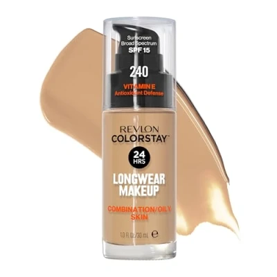 Afbeelding van Revlon Colorstay Foundation 240 Medium Beige (Oily Skin)