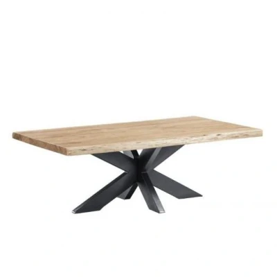 Afbeelding van Boomstam salontafel Live Edge 120x60 cm