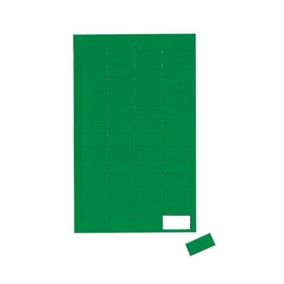 Afbeelding van Magnetische symbolen,rechthoekjes, 1 x 2 cm, 56 st