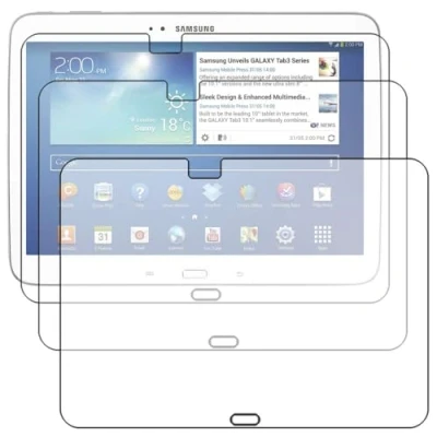 Afbeelding van ebestStar 3 krasbestendige screenprotectors voor Samsung Galaxy Tab 10.1 P5200 / P5210 P5220 GT P5210ZWAXEF Tablet stuks Touchscreen Protectors LCD, glas, transparant + microfiber doek